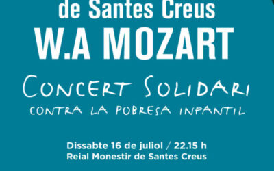 Concert Solidari a Santes Creus contra la pobresa infantil