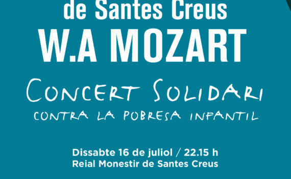 Concert Solidari a Santes Creus contra la pobresa infantil