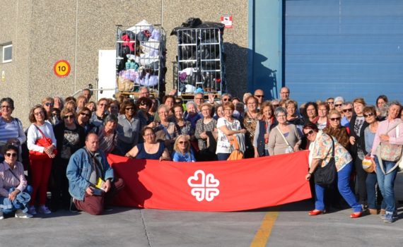 CÀRITAS FILIGRANA Visita la planta de Formació i Treball