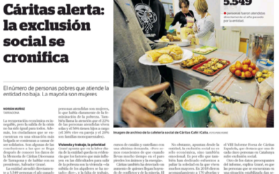 Càritas alerta: l’exclusió social es cronifica.