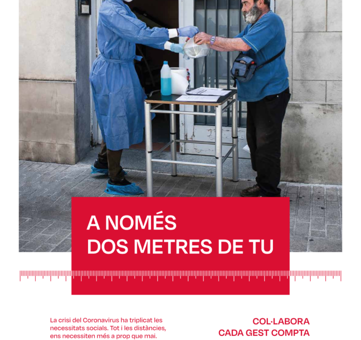 Campanya “Càritas, a només 2 metres de tu”