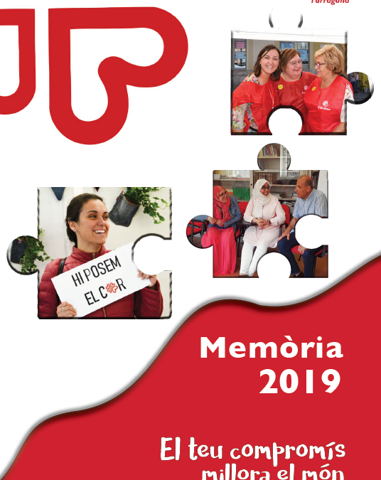 Memòria de Càritas Diocesana de Tarragona 2019