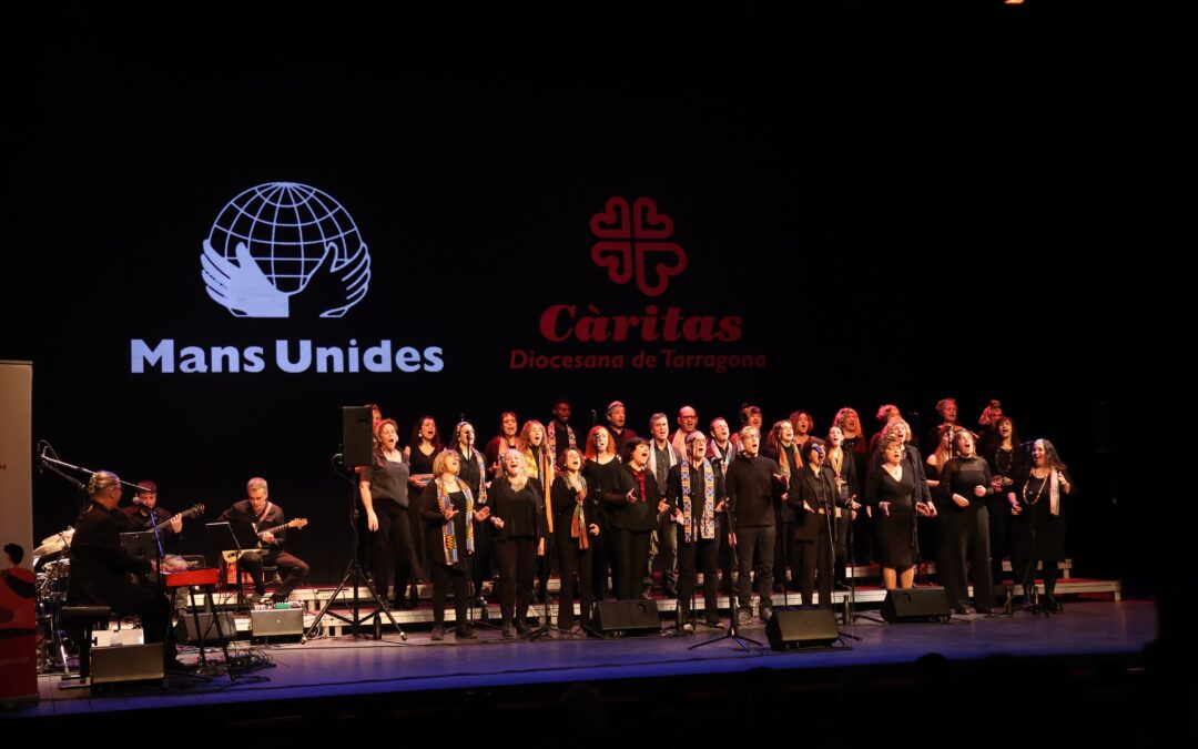 Càritas Diocesana de Tarragona i Mans Unides celebrem un any més el concert solidari de gospel