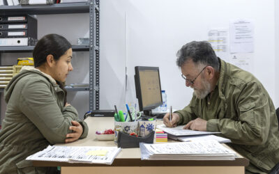 4.500 persones es beneficien del servei d’acollida i de distribució d’aliments