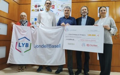 L’empresa LyondellBasell dona 100.000 euros a les persones afectades per la DANA