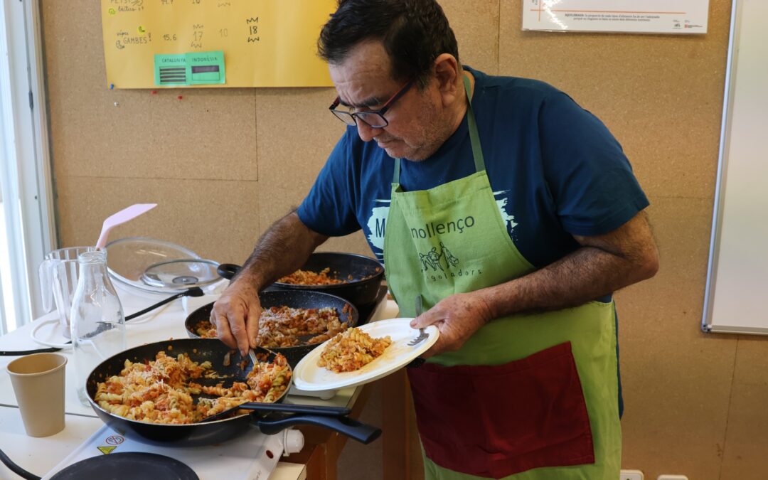 La Fundació Espigoladors ha portat a terme tallers de cuina d’aprofitament a diverses Càritas Parroquials de Tarragona