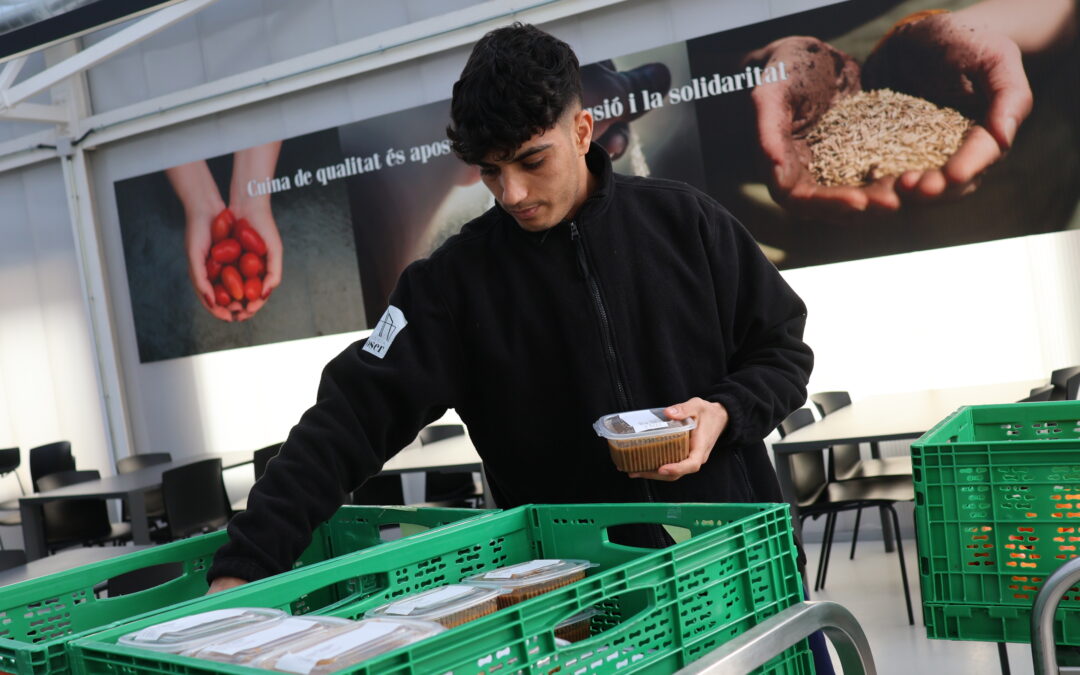 El menjador social El Roser va servir 47.085 àpats durant 2024