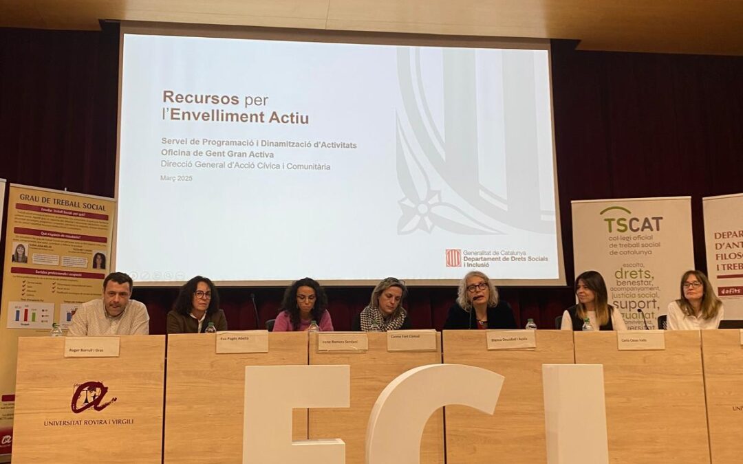 Càritas Diocesana de Tarragona participa en la jornada «Treball social i gent gran: construint futurs inclusius»