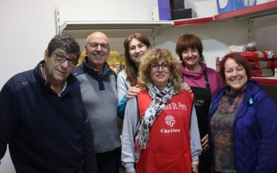 El voluntariat, clau per garantir una alimentació digna a les Càritas parroquials