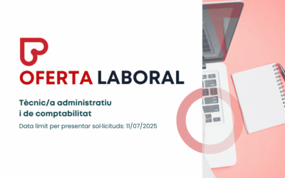 OFERTA LABORAL: Tècnic/a administratiu i de comptabilitat