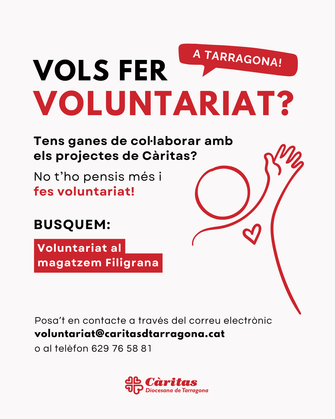 XXSS Crida Voluntariat Magatzem Filigrana